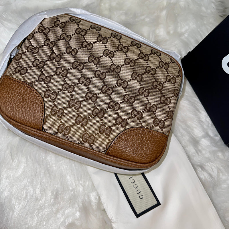 GUCCI Bree Camera Bag Brown