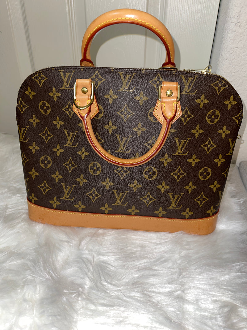 LOUIS VUITTON Monogram Canvas Alma PM