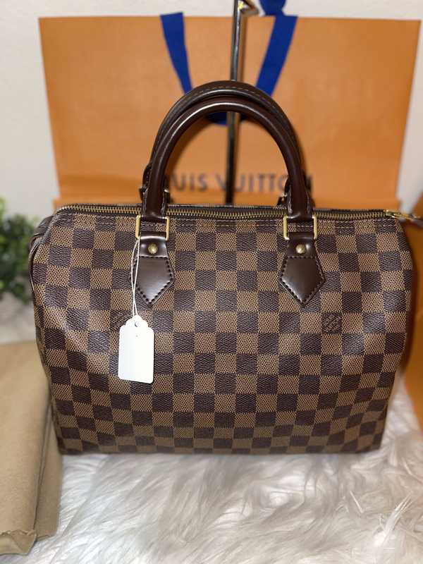 LOUIS VUITTON Speedy 30 Damier Ebene