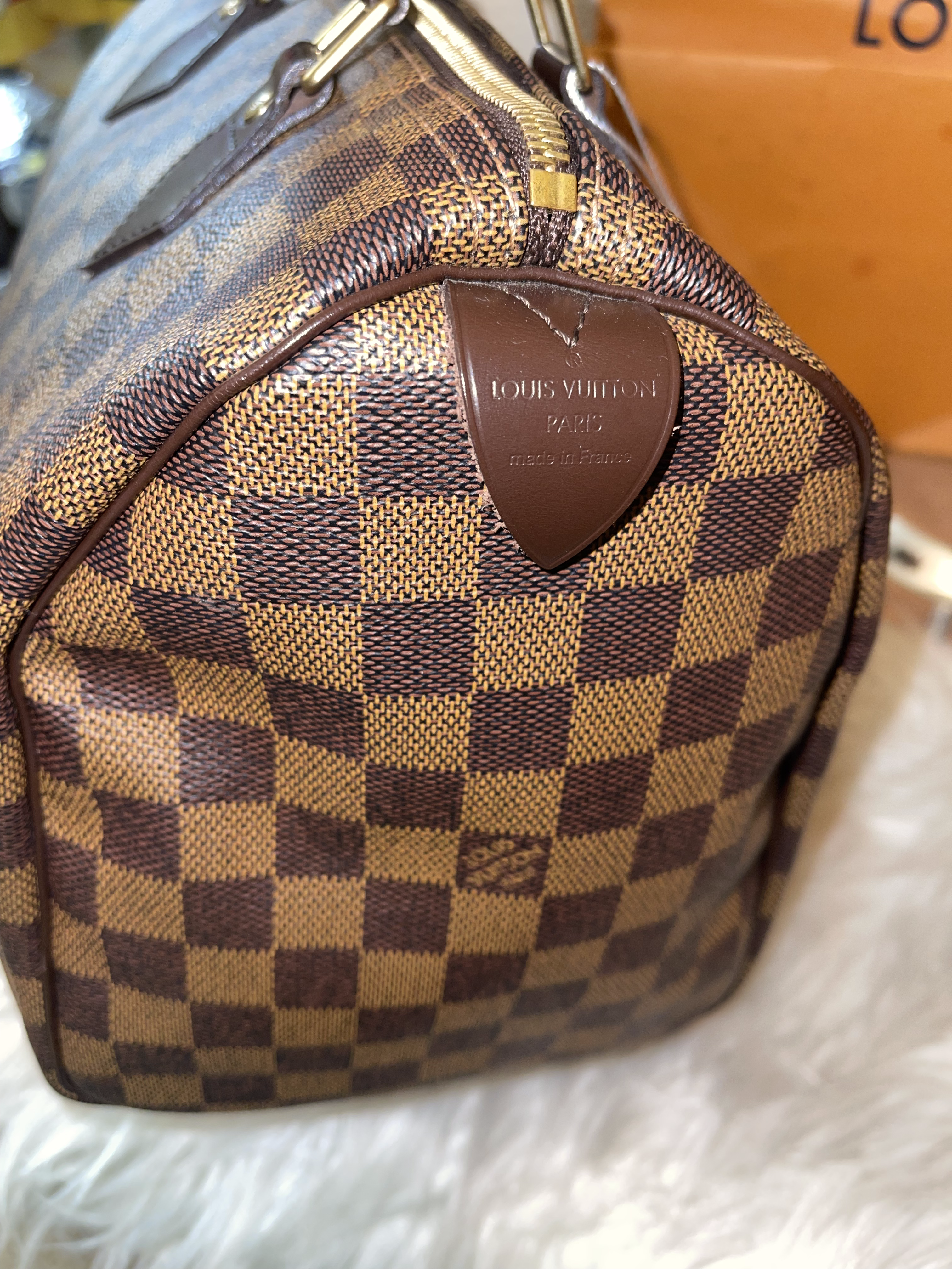 LOUIS VUITTON Speedy 30 Damier Ebene – PearlaaClosetLLC