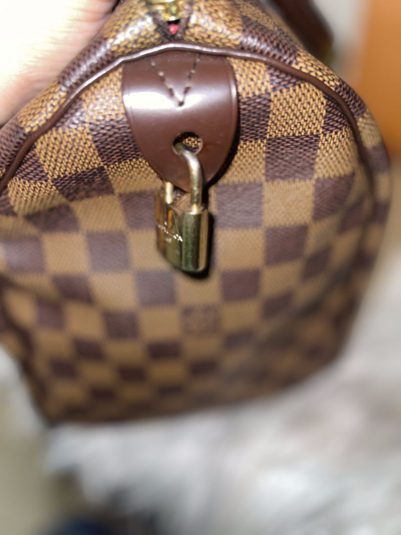 LOUIS VUITTON Speedy 30 Damier Ebene