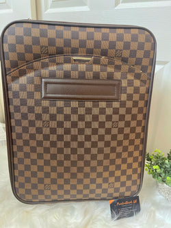 LOUIS VUITTON Damier Ebene Canvas Pegase 45 Luggage