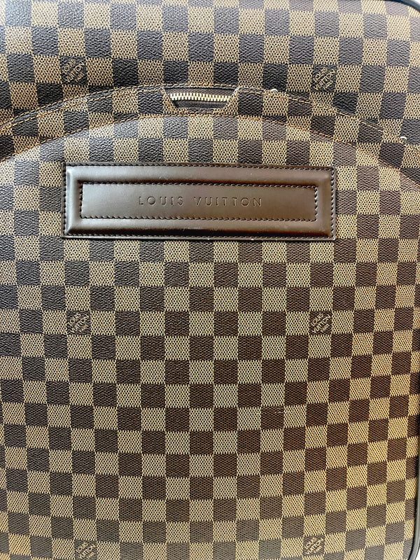 LOUIS VUITTON Damier Ebene Canvas Pegase 45 Luggage