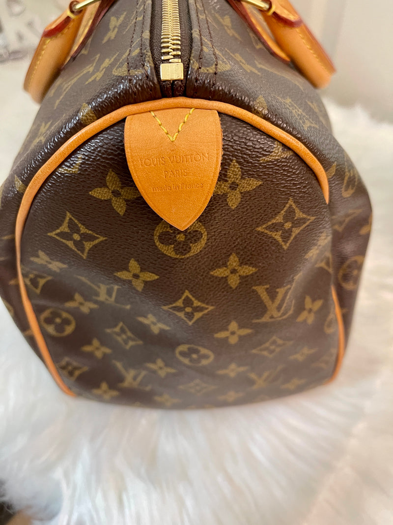 LOUIS VUITTON Monogram Canvas Speedy 35