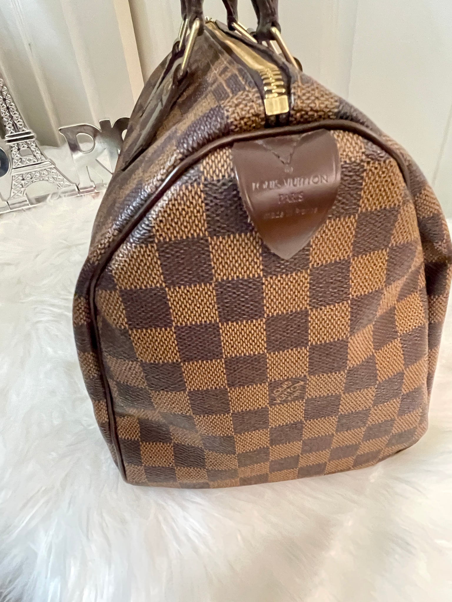 LOUIS VUITTON Speedy 30 Damier Ebene – PearlaaClosetLLC