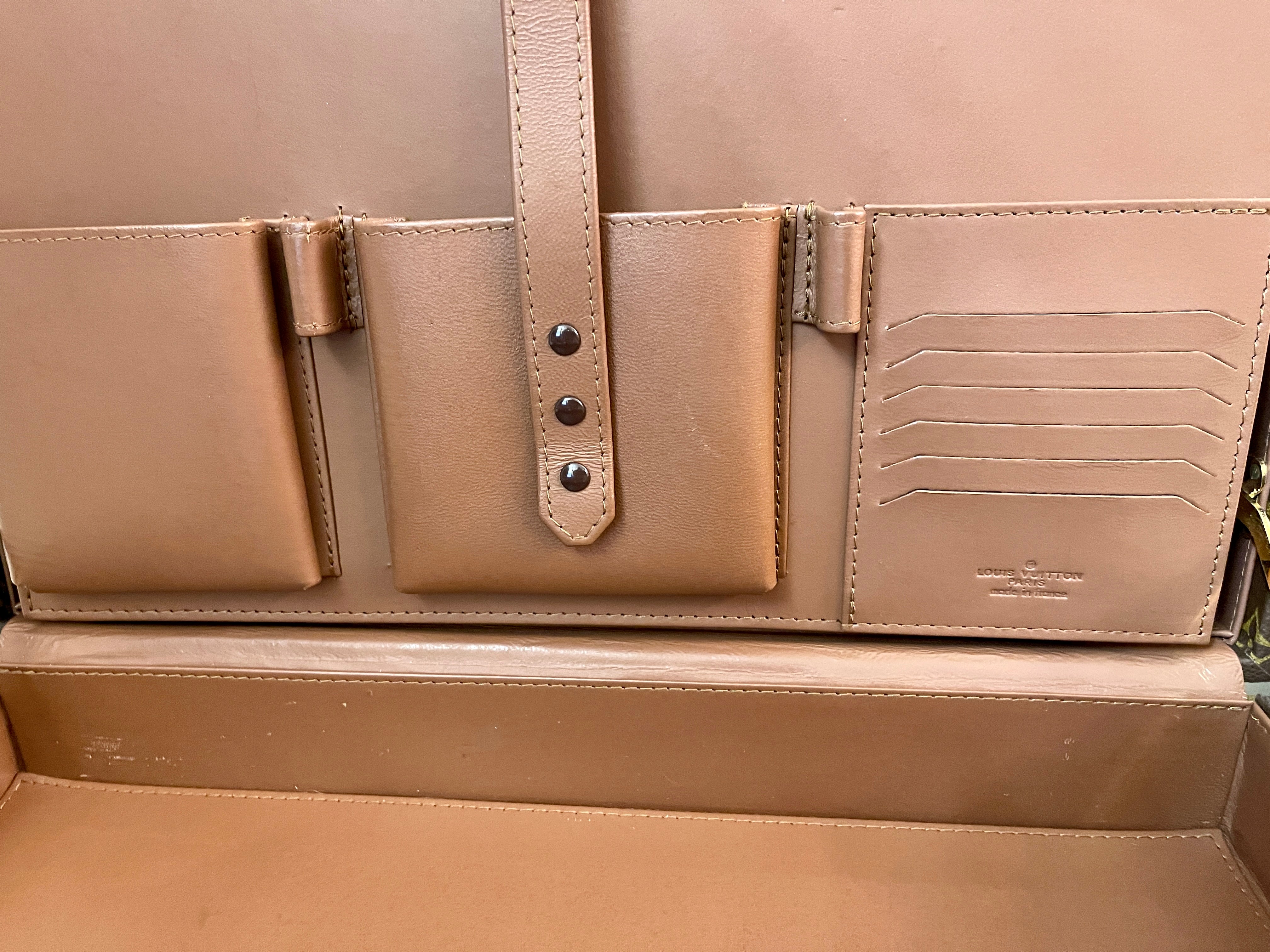Louis Vuitton President Classuer Attache Briefcase Hard Trunk 239750 Brown  Monogram Canvas Laptop Bag