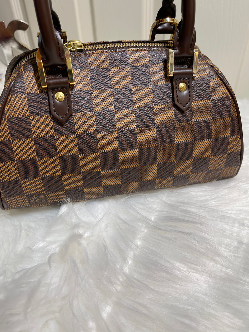 LOUIS VUITTON Damier Canvas Ribera Mini