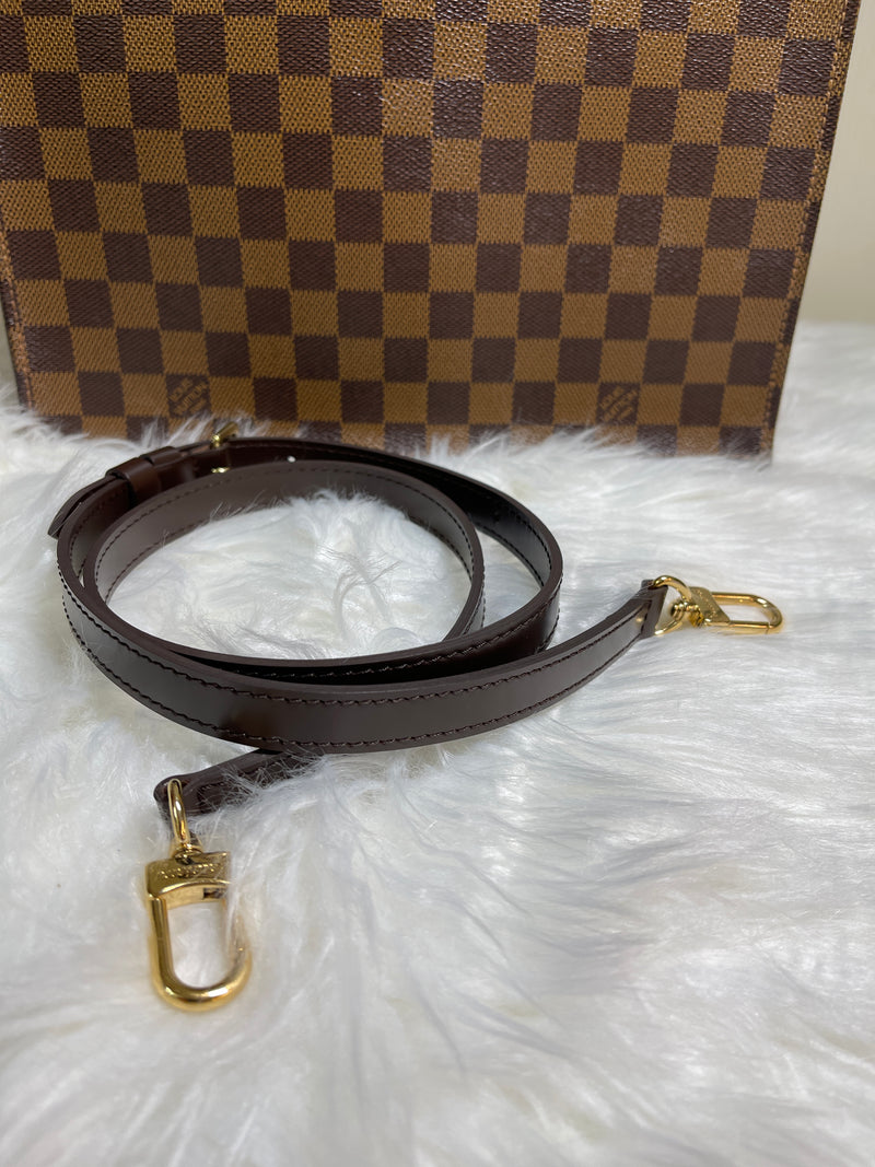 LOUIS VUITTON Sac Plat Damier Canvas PM