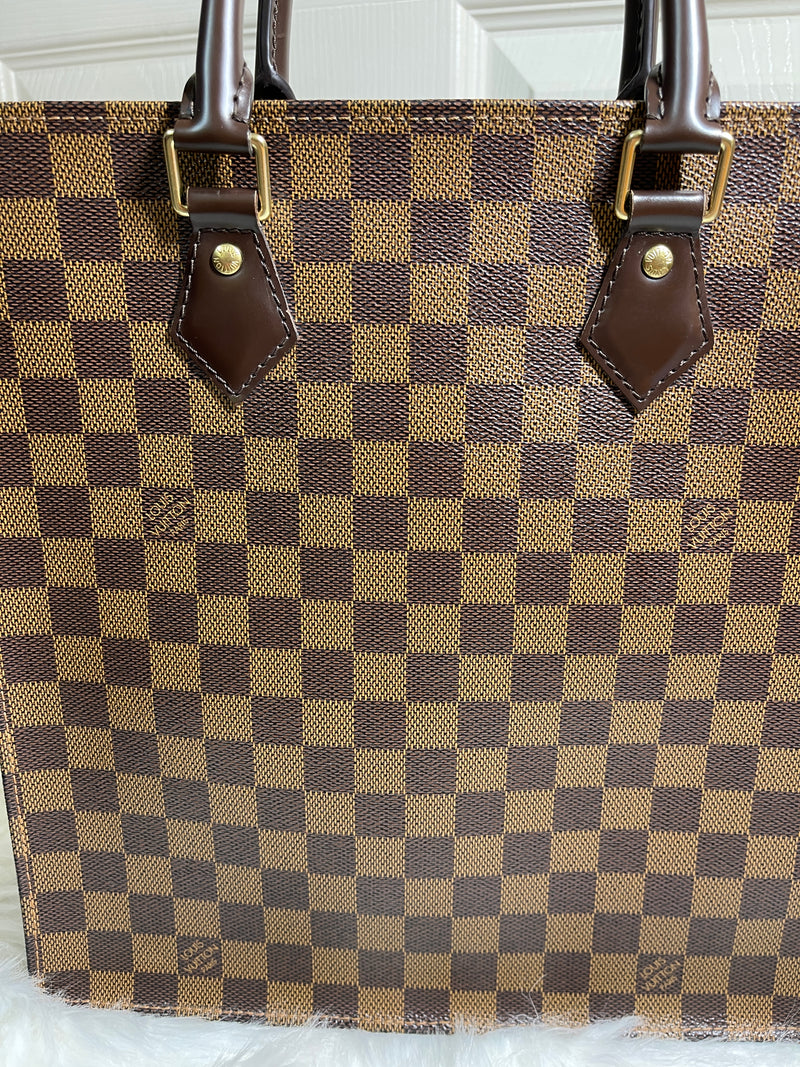 LOUIS VUITTON Sac Plat Damier Canvas PM