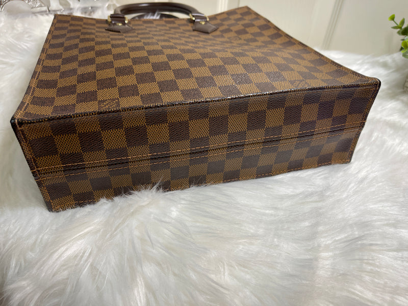 LOUIS VUITTON Sac Plat Damier Canvas PM