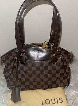 LOUIS VUITTON Damier Canvas Verona PM Bag