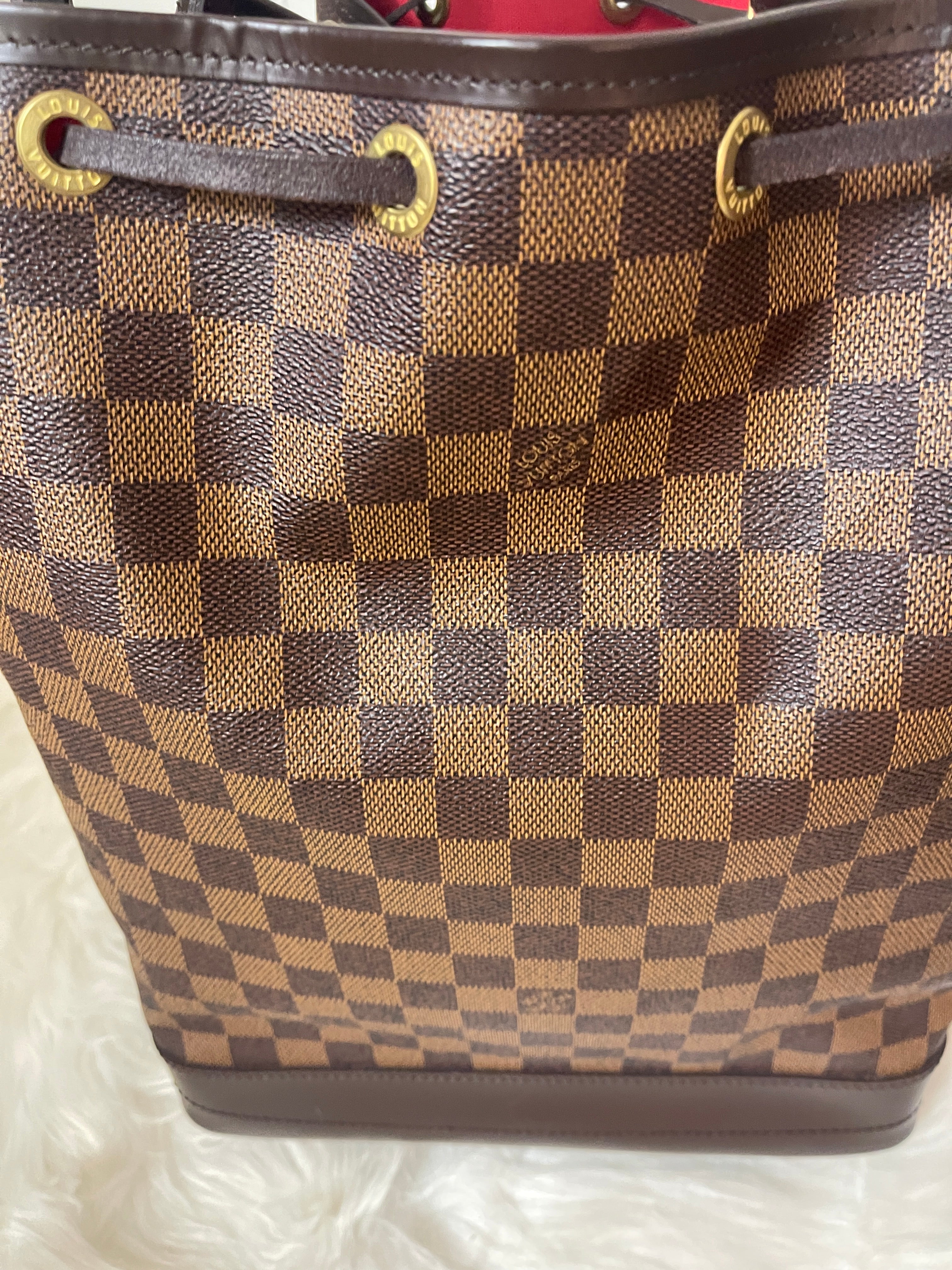 Naughtipidgins Nest - Louis Vuitton NéoNoé Neo Noe in Damier Ebene