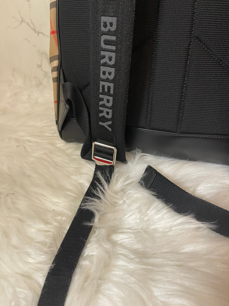 BURBERRY Vintage Check Nylon Backpack