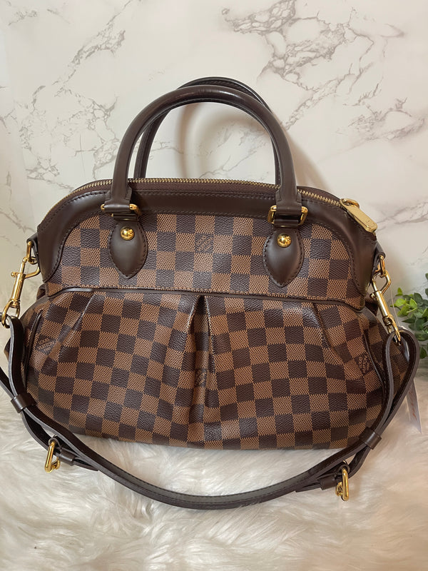 LOUIS VUITTON Trevi PM Damier Ebene