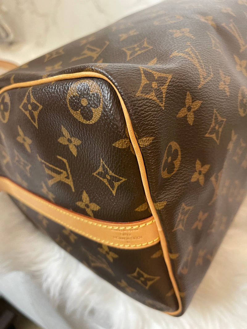 LOUIS VUITTON Monogram Bandoulière Speedy 35