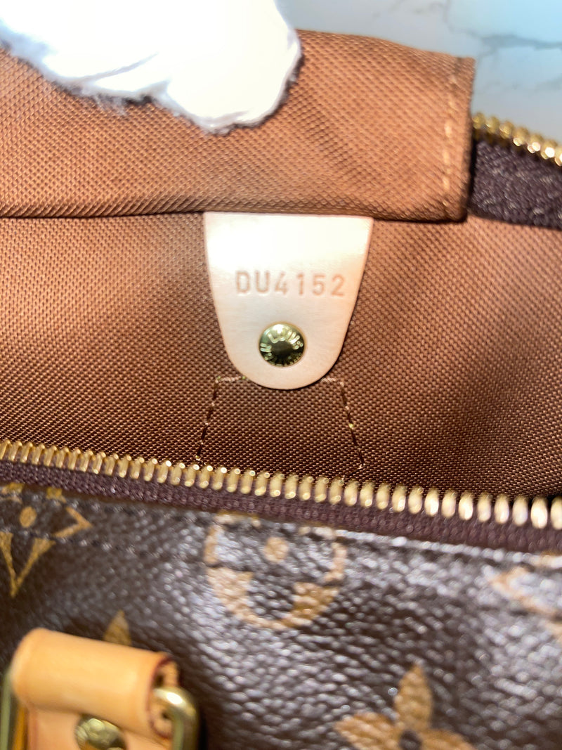 LOUIS VUITTON Monogram Bandoulière Speedy 35