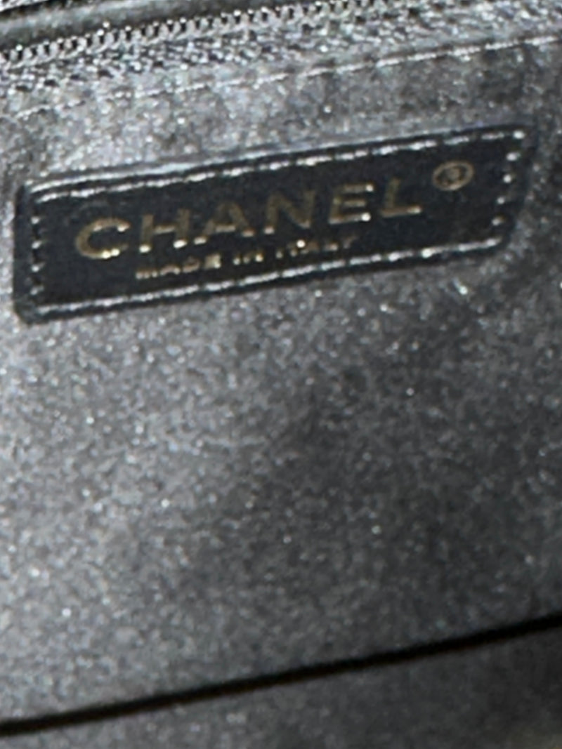 CHANEL Caviar Grand Shopping Tote GST Black