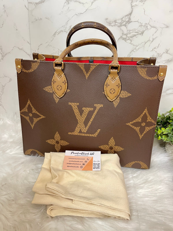 LOUIS VUITTON On The Go Reverse MM