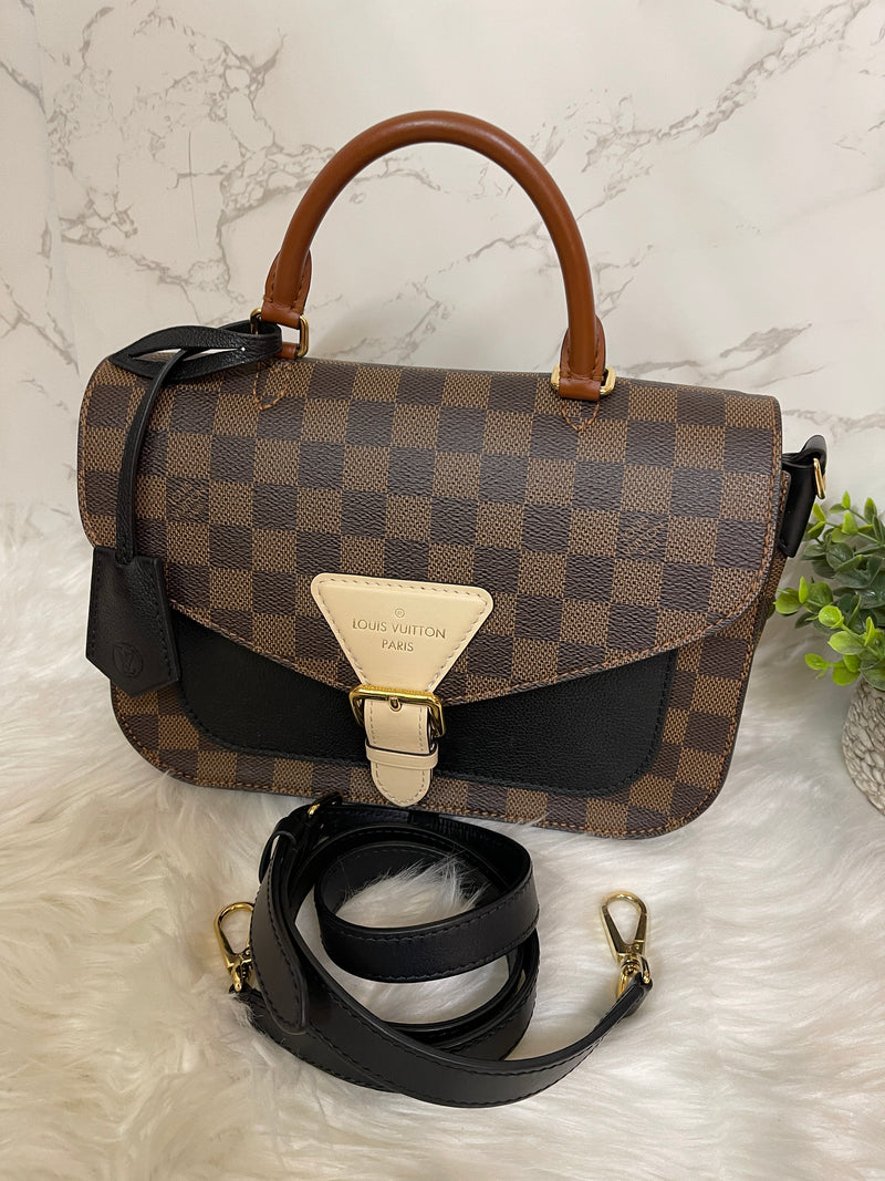 LOUIS VUITTON Damier Ebene Beaumarchais