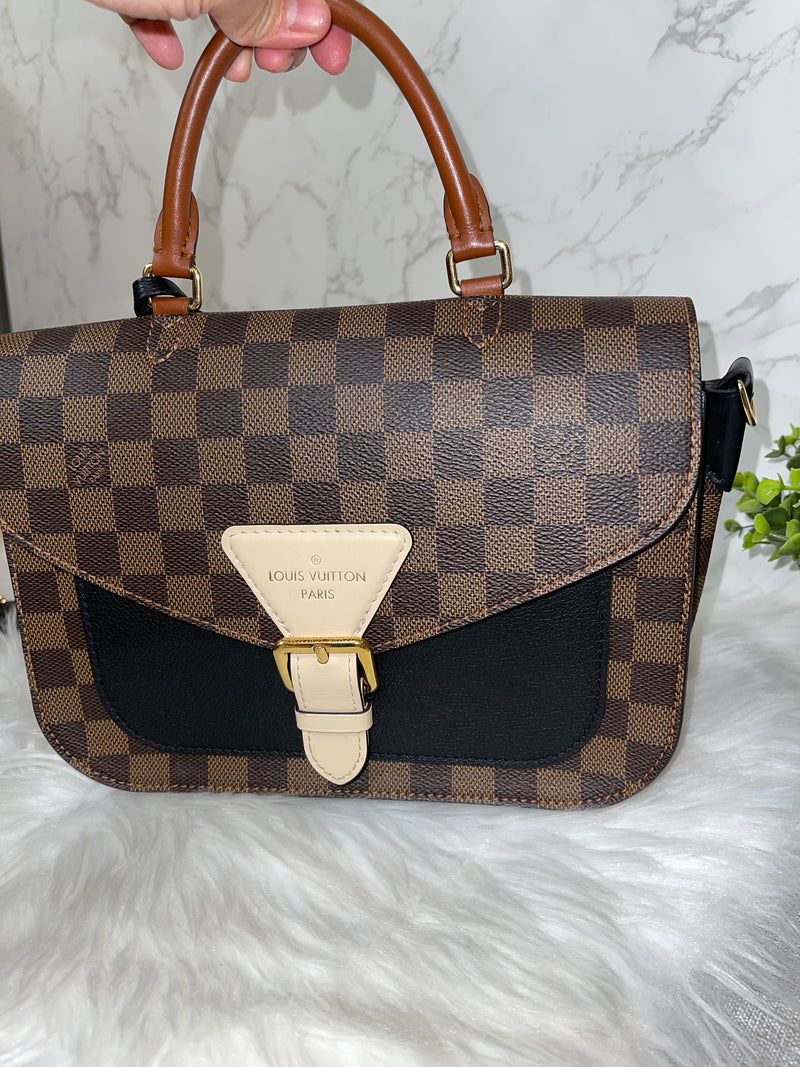 LOUIS VUITTON Damier Ebene Beaumarchais