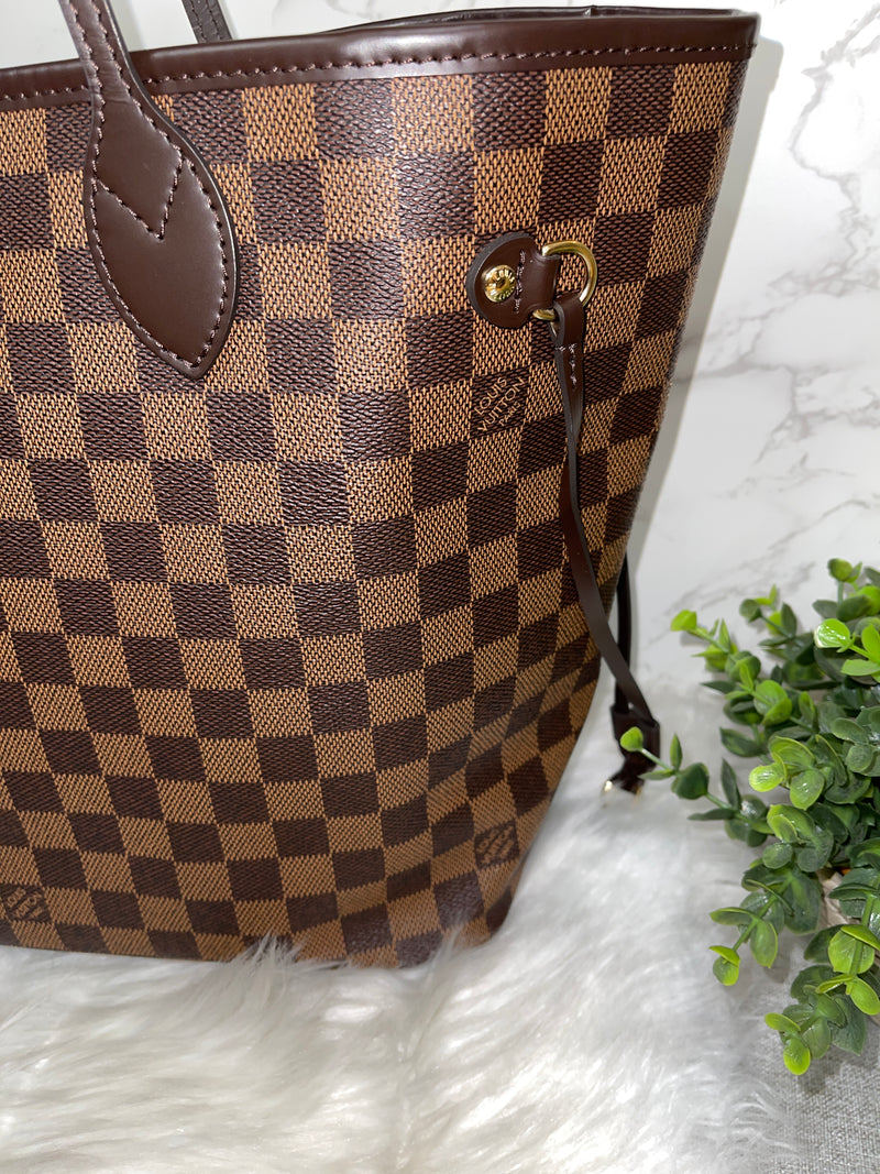 LOUIS VUITTON Damier Ebene Neverfull MM