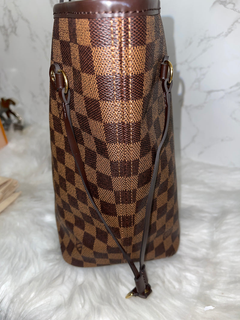 LOUIS VUITTON Damier Ebene Neverfull MM