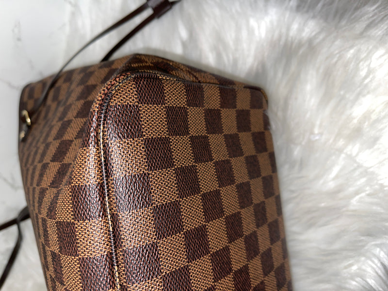 LOUIS VUITTON Damier Ebene Neverfull MM