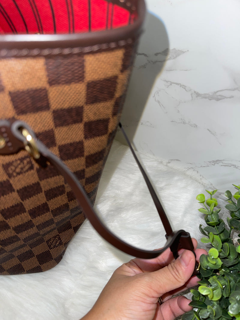 LOUIS VUITTON Damier Ebene Neverfull MM