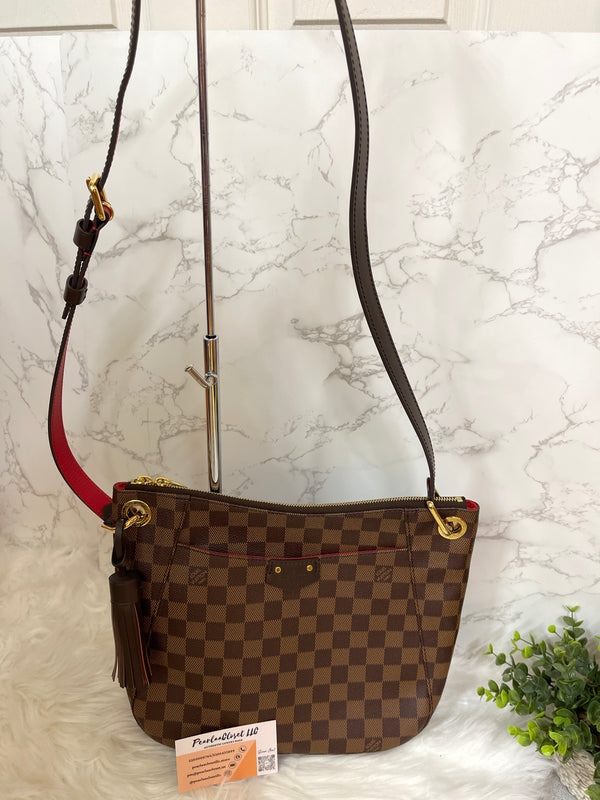 LOUIS VUITTON Damier Ebene South Bank Besace PM