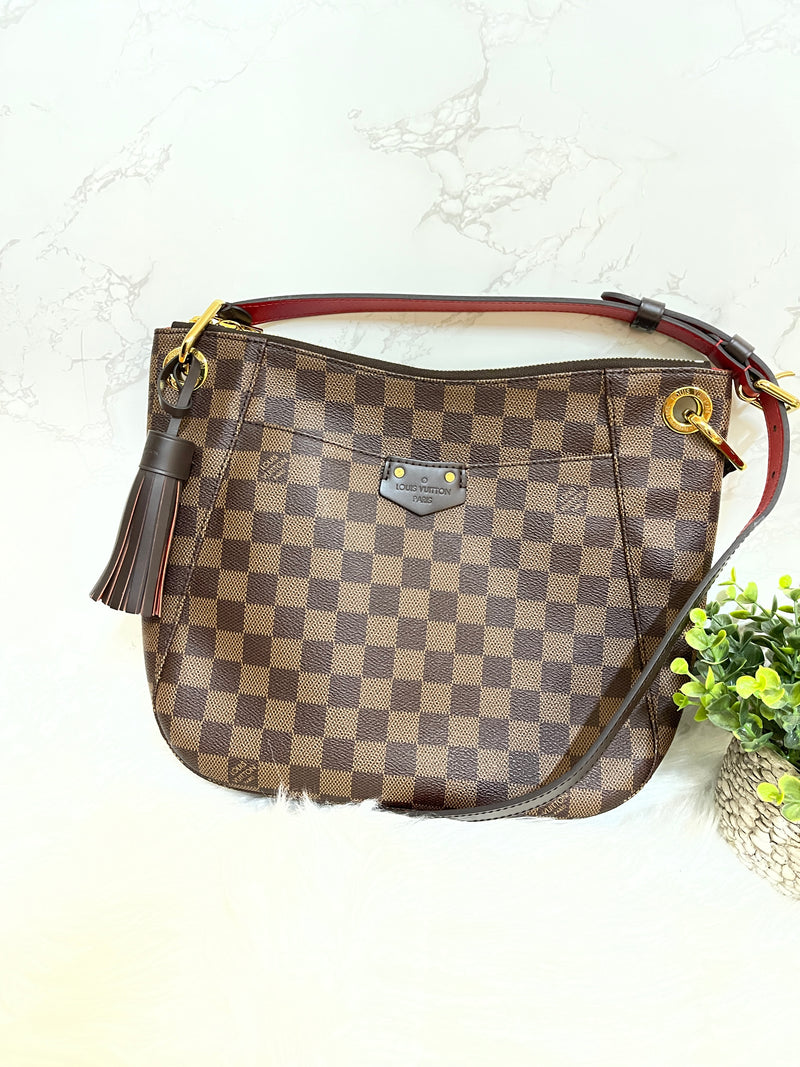 LOUIS VUITTON Damier Ebene South Bank Besace PM