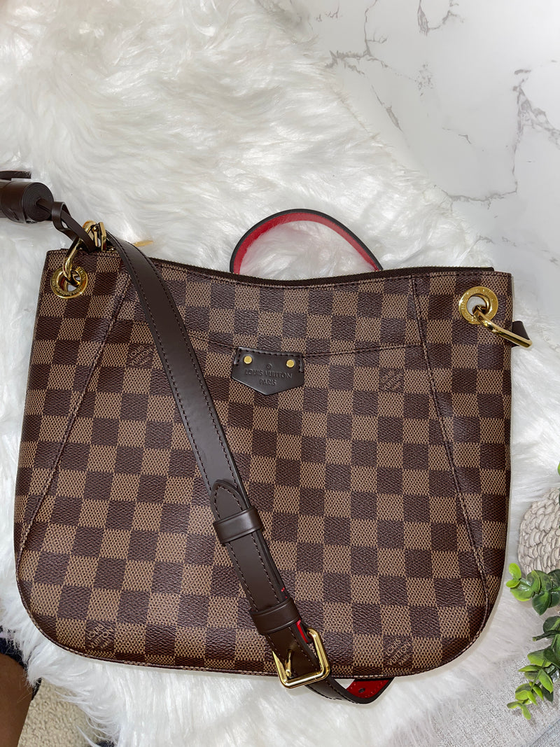 LOUIS VUITTON Damier Ebene South Bank Besace PM