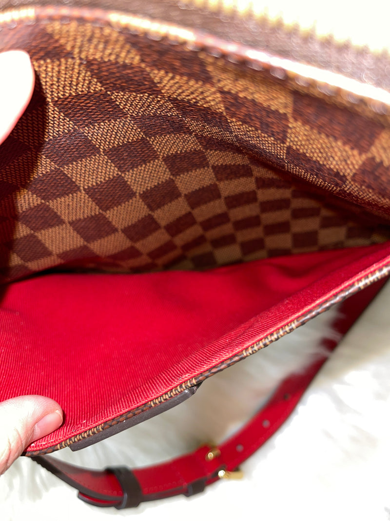 LOUIS VUITTON Damier Ebene South Bank Besace PM