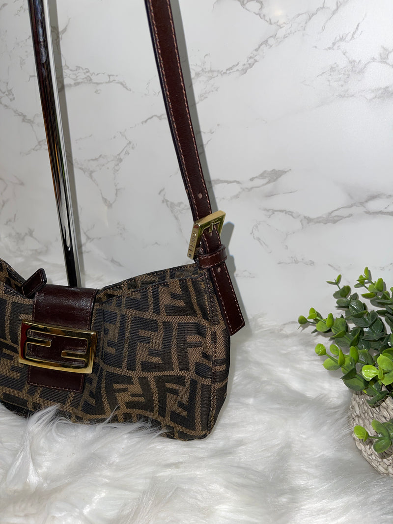 FENDI Zucca Shoulder Bag