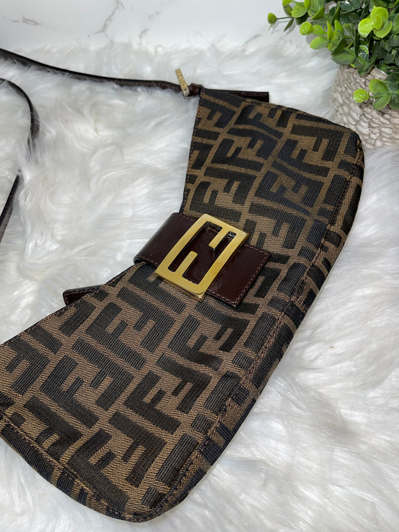 FENDI Zucca Shoulder Bag