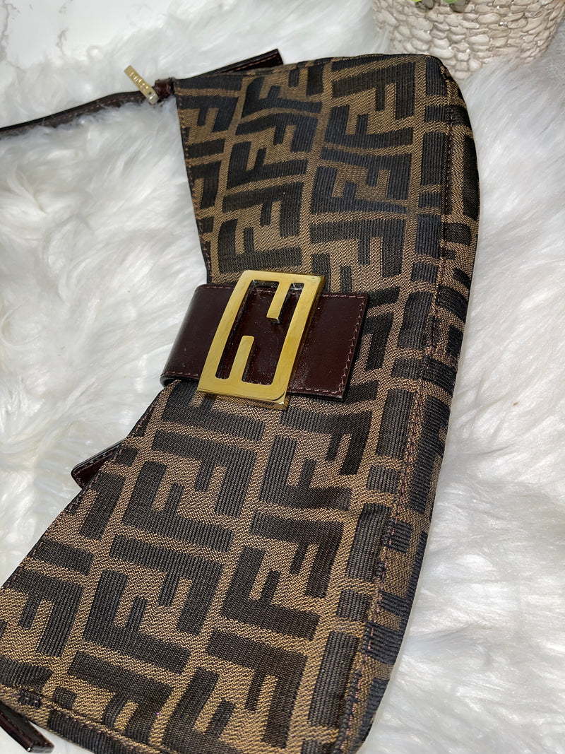 FENDI Zucca Shoulder Bag