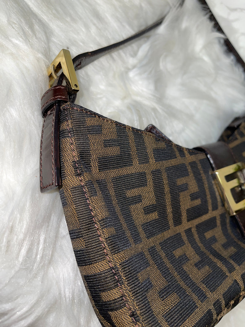 FENDI Zucca Shoulder Bag