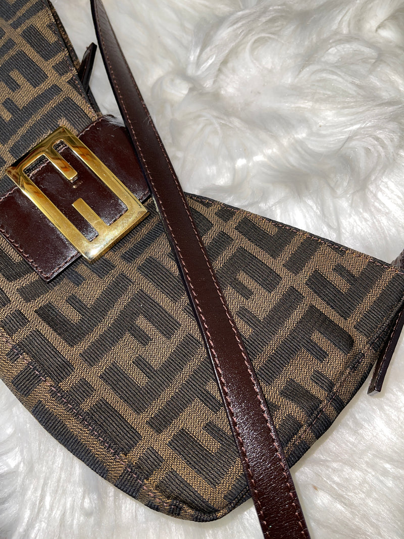 FENDI Zucca Shoulder Bag