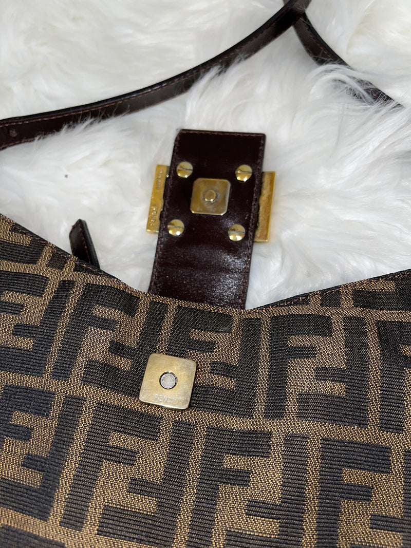 FENDI Zucca Shoulder Bag