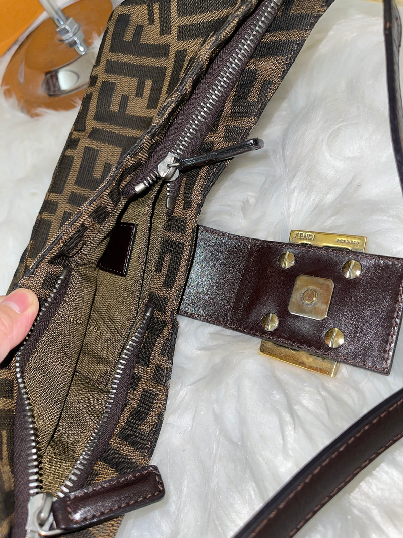 FENDI Zucca Shoulder Bag