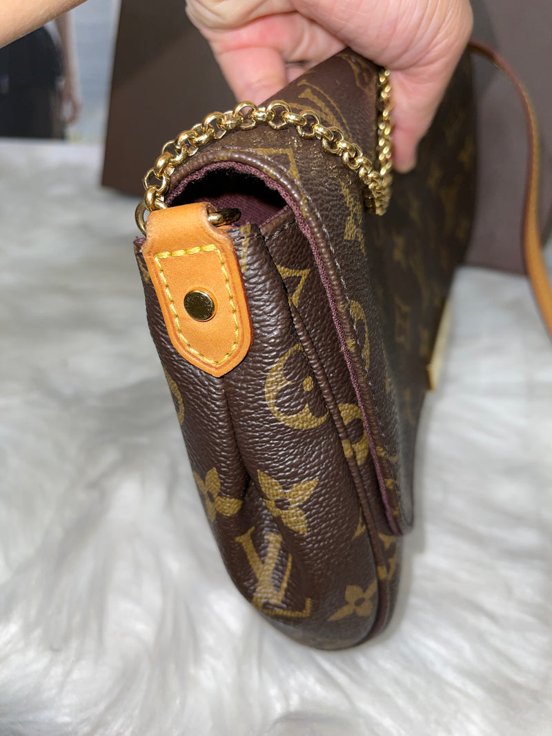 LOUIS VUITTON Monogram Favorite MM