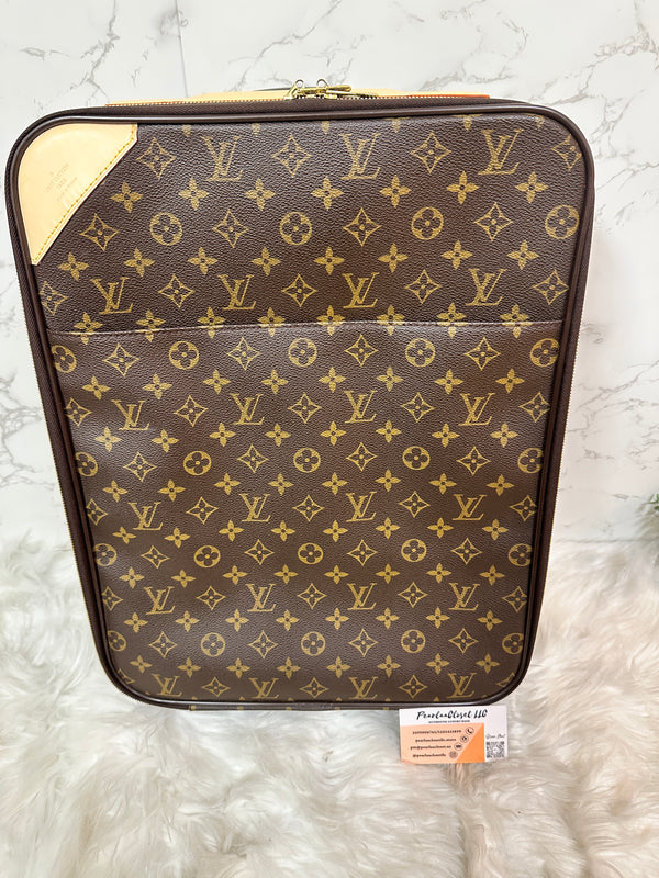 LOUIS VUITTON Monogram Canvas Pegase 45 Cabin Size Luggage