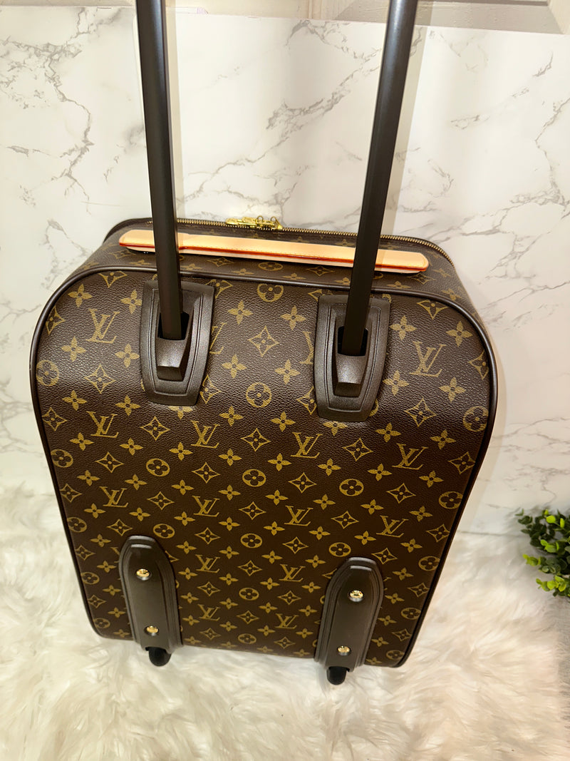 LOUIS VUITTON Monogram Canvas Pegase 45 Cabin Size Luggage