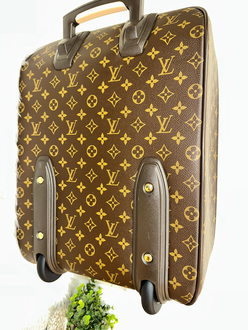 LOUIS VUITTON Monogram Canvas Pegase 45 Cabin Size Luggage