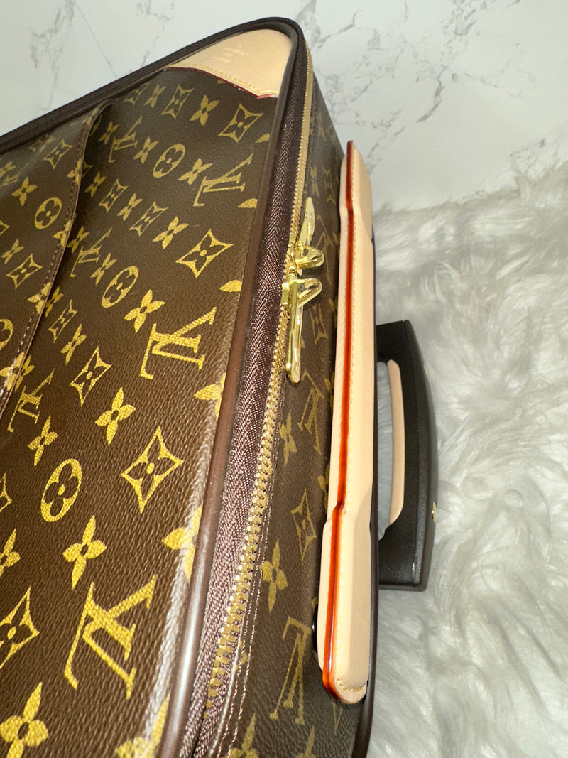 LOUIS VUITTON Monogram Canvas Pegase 45 Cabin Size Luggage