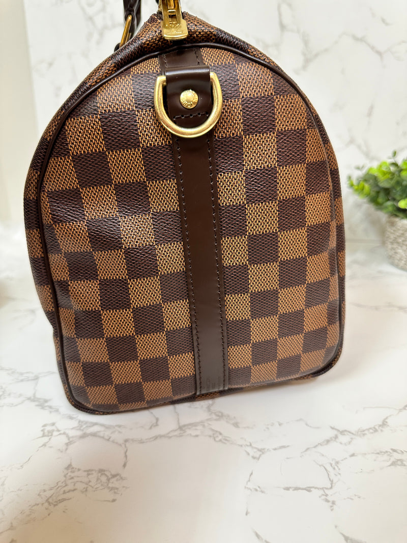 LOUIS VUITTON Damier Ebene Speedy Bandoulière 30