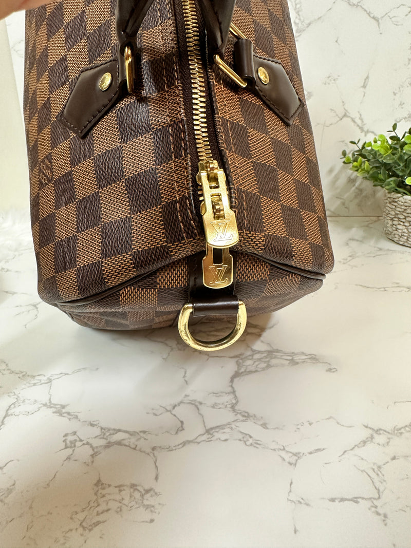 LOUIS VUITTON Damier Ebene Speedy Bandoulière 30