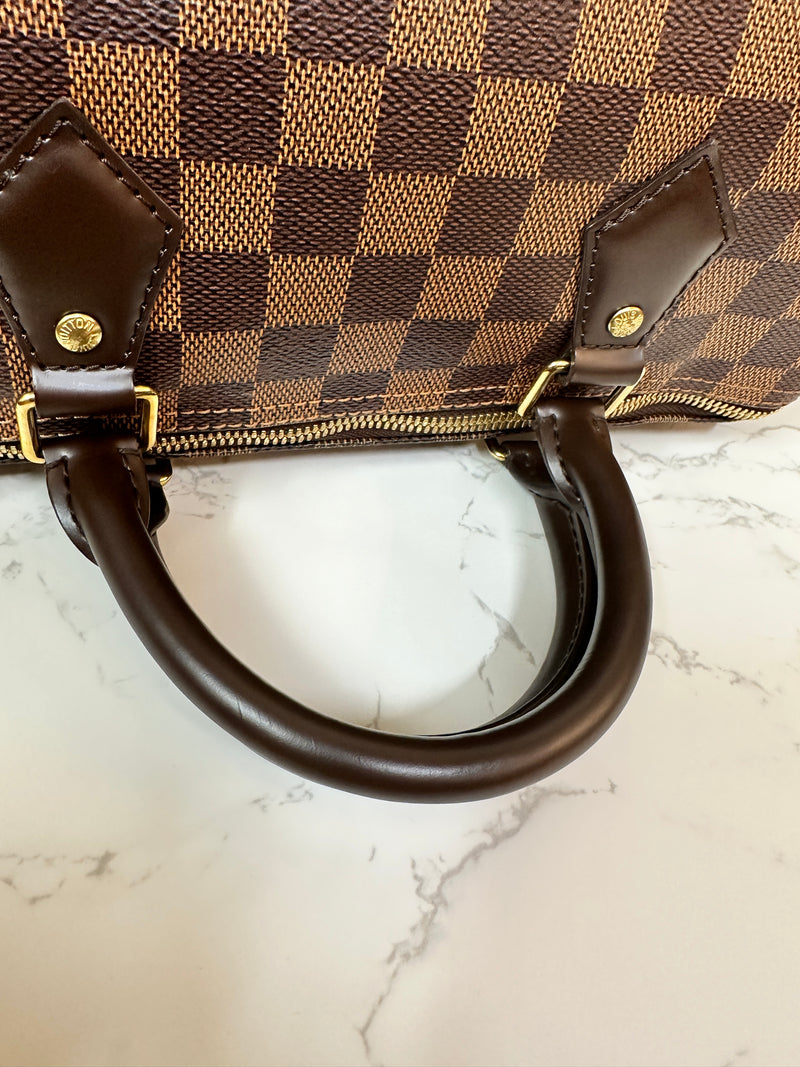 LOUIS VUITTON Damier Ebene Speedy Bandoulière 30