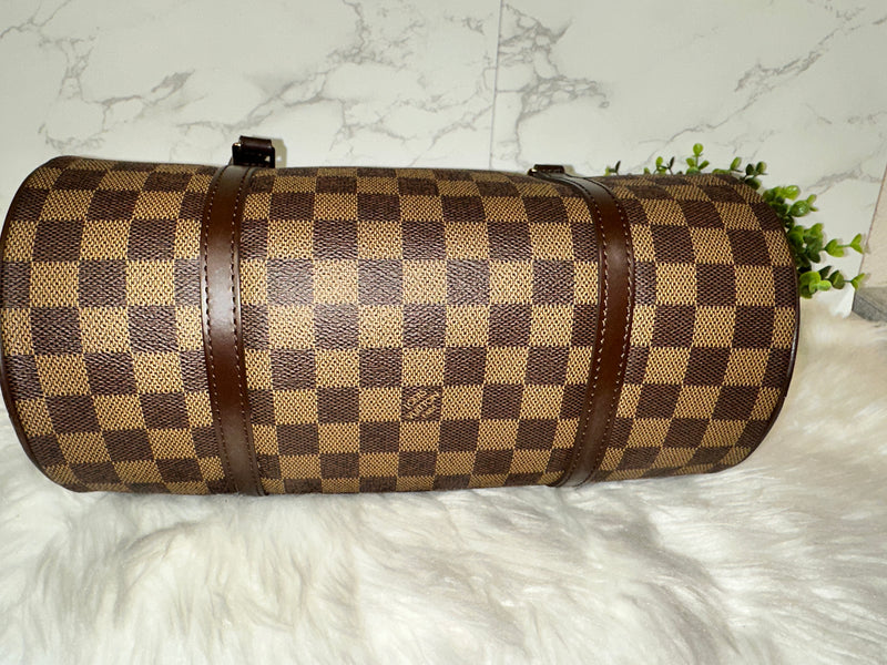 LOUIS VUITTON Damier Ebene Papillon with Baby