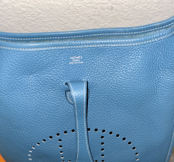 HERMES Evelyne lll PM - Blue