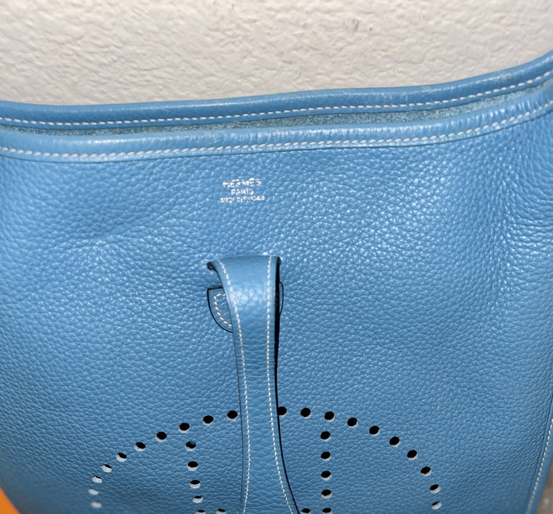 HERMES Evelyne lll PM - Blue